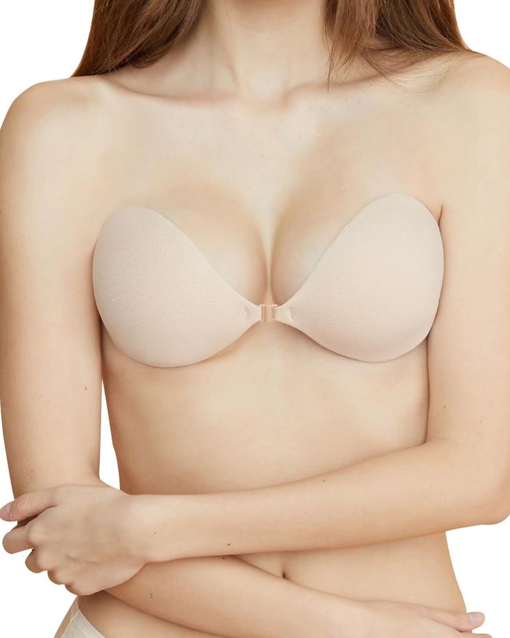 Invisible Sticky Silicone Bras,Reusable (Pack of 2)