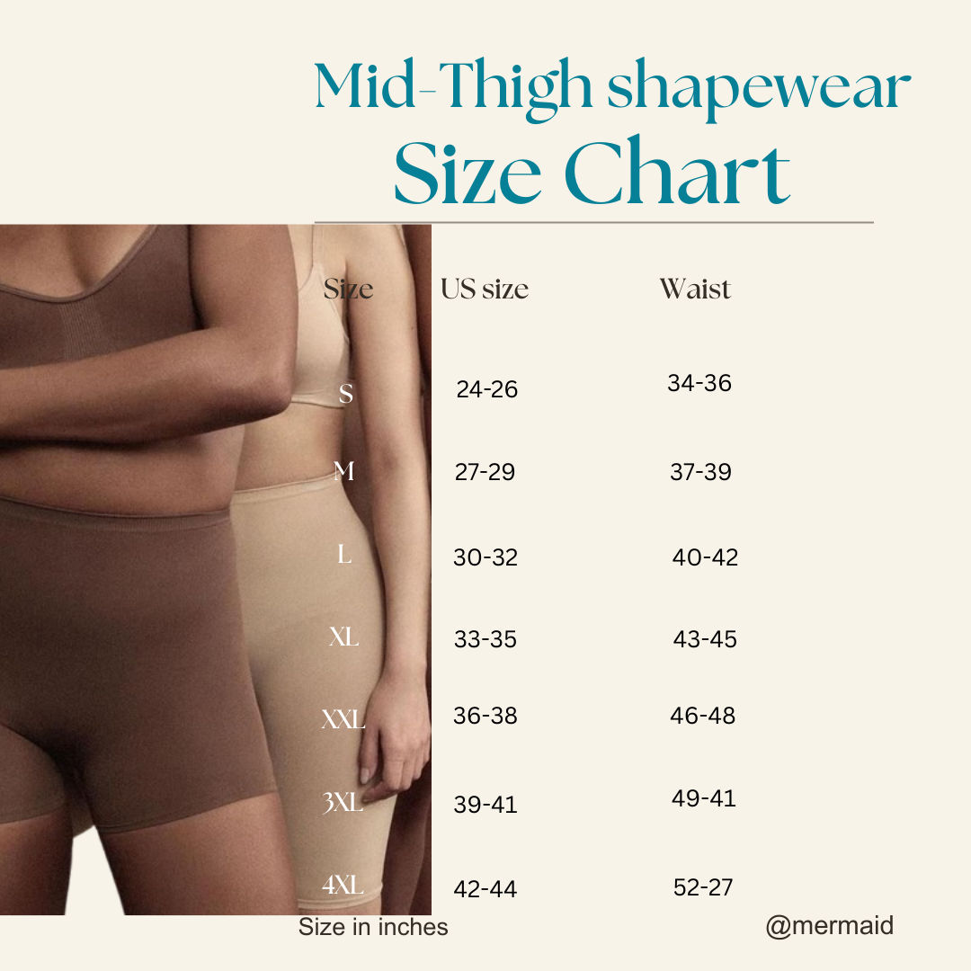 Mid- Waist Tummy Control